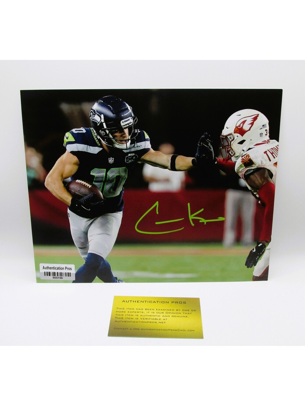 Cooper Kupp Signed 8x10 Photo With COA (985156) (Seahawks)